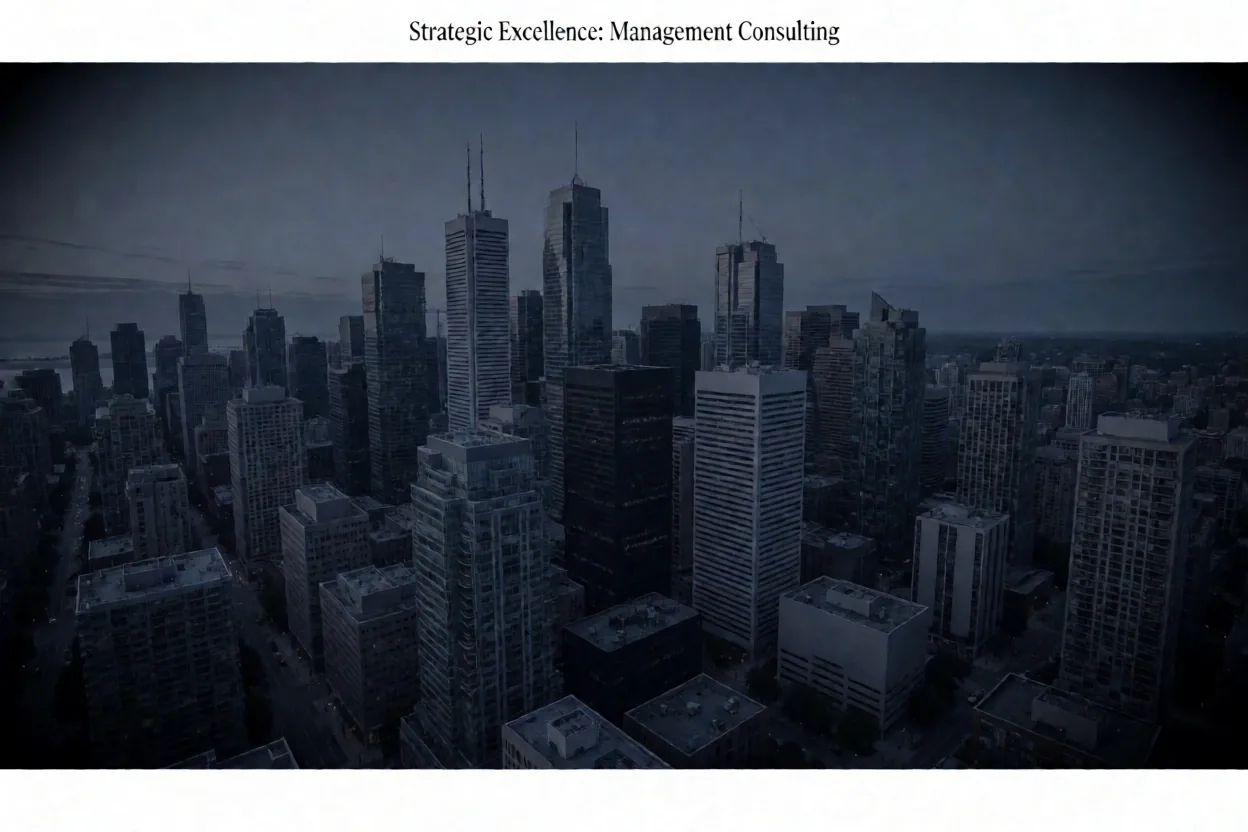 Toronto Core Atmospheric Backdrop